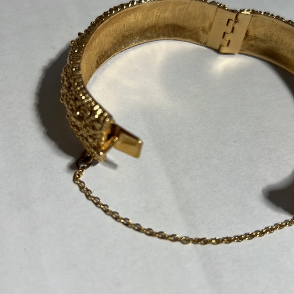 NAPIER || Round Studded Textured Bangle Bracelet. - Picture 6 of 9